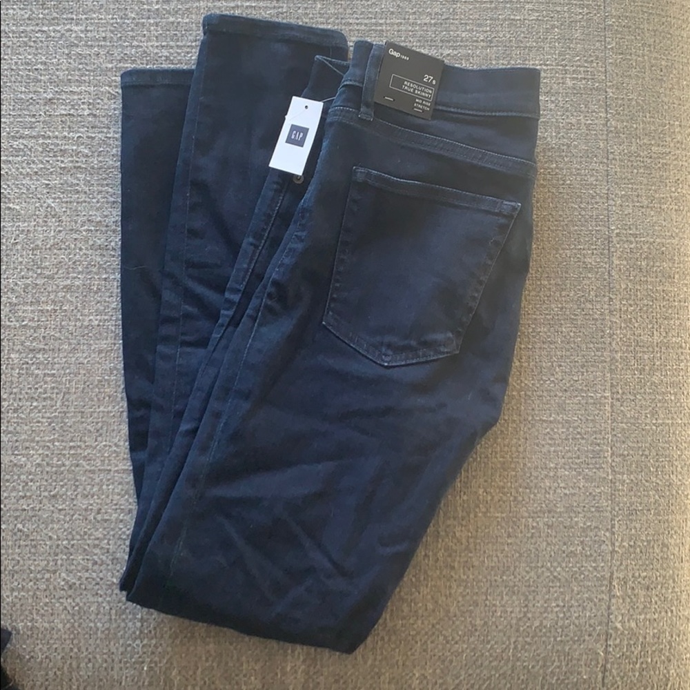 Dark jeans